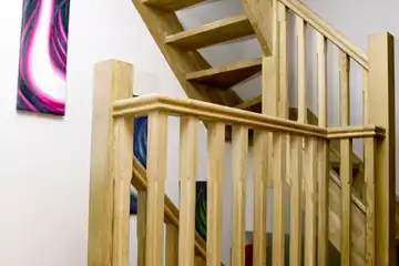 Attic Staircases open riser closed string attic stairs